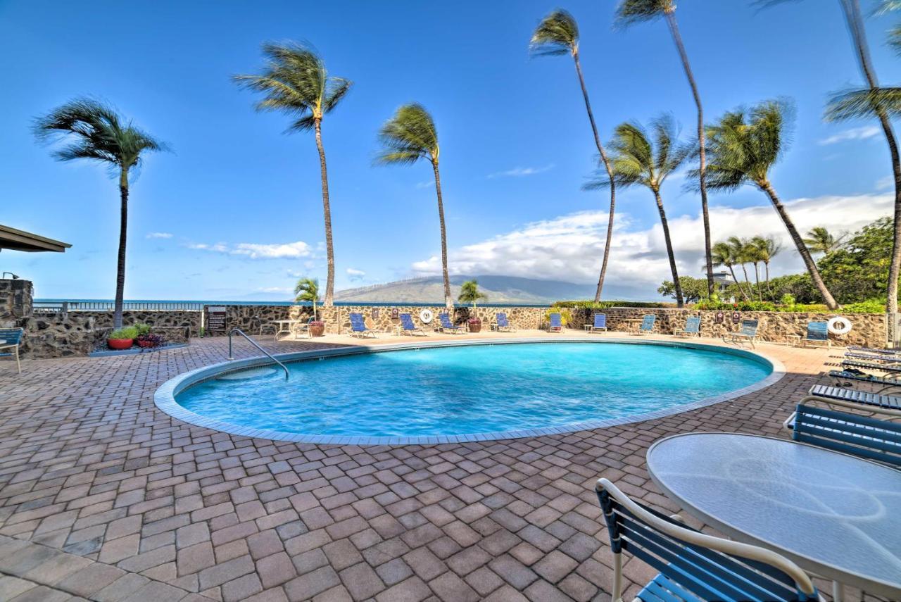Ocean-View Kihei Condo With Lanai Steps To Beach! Exterior photo