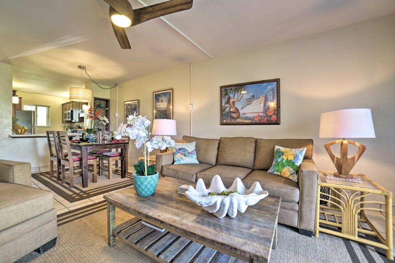 Ocean-View Kihei Condo With Lanai Steps To Beach! Exterior photo